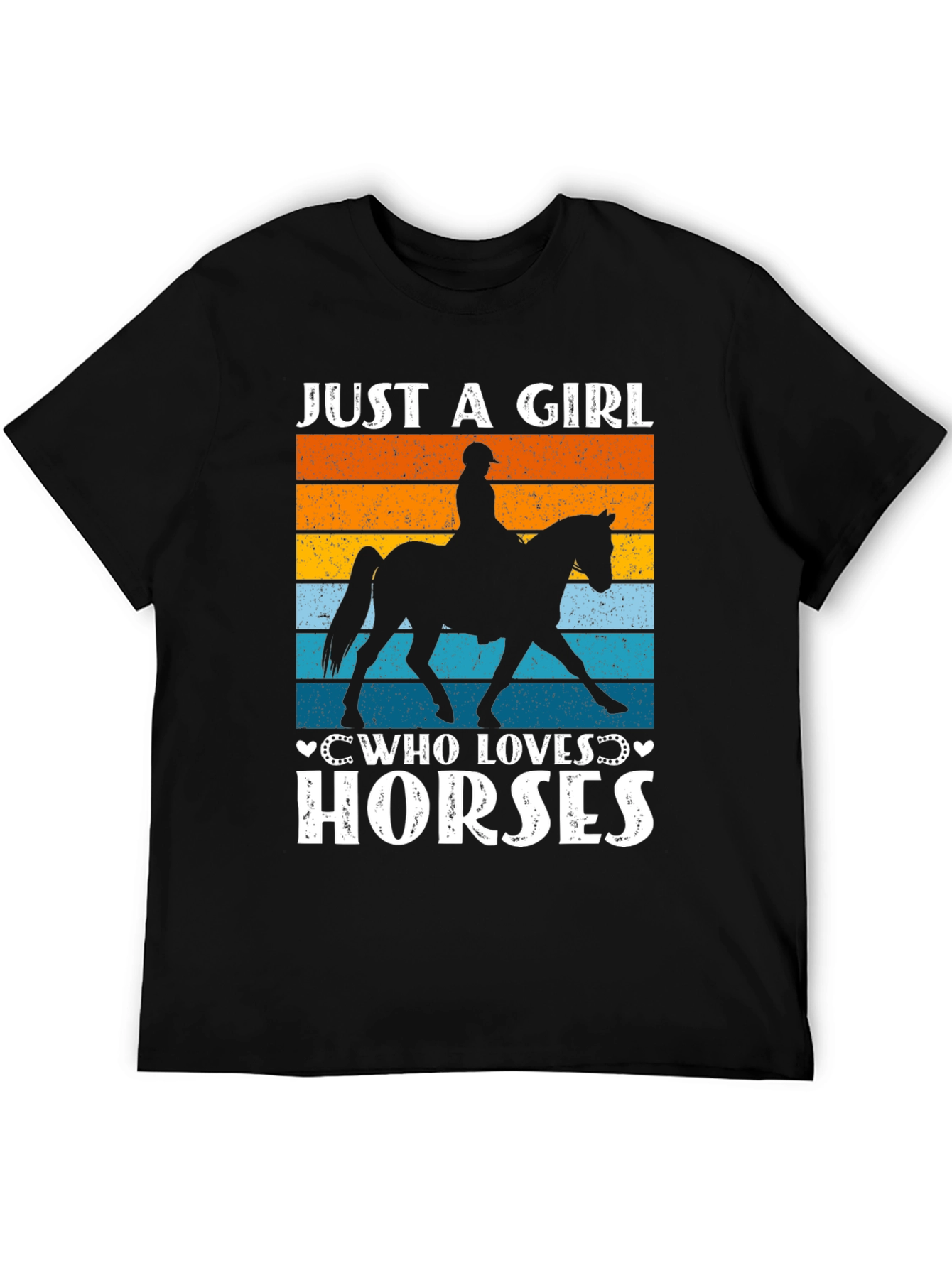 Just a Girl Who Loves Horses T-Shirt