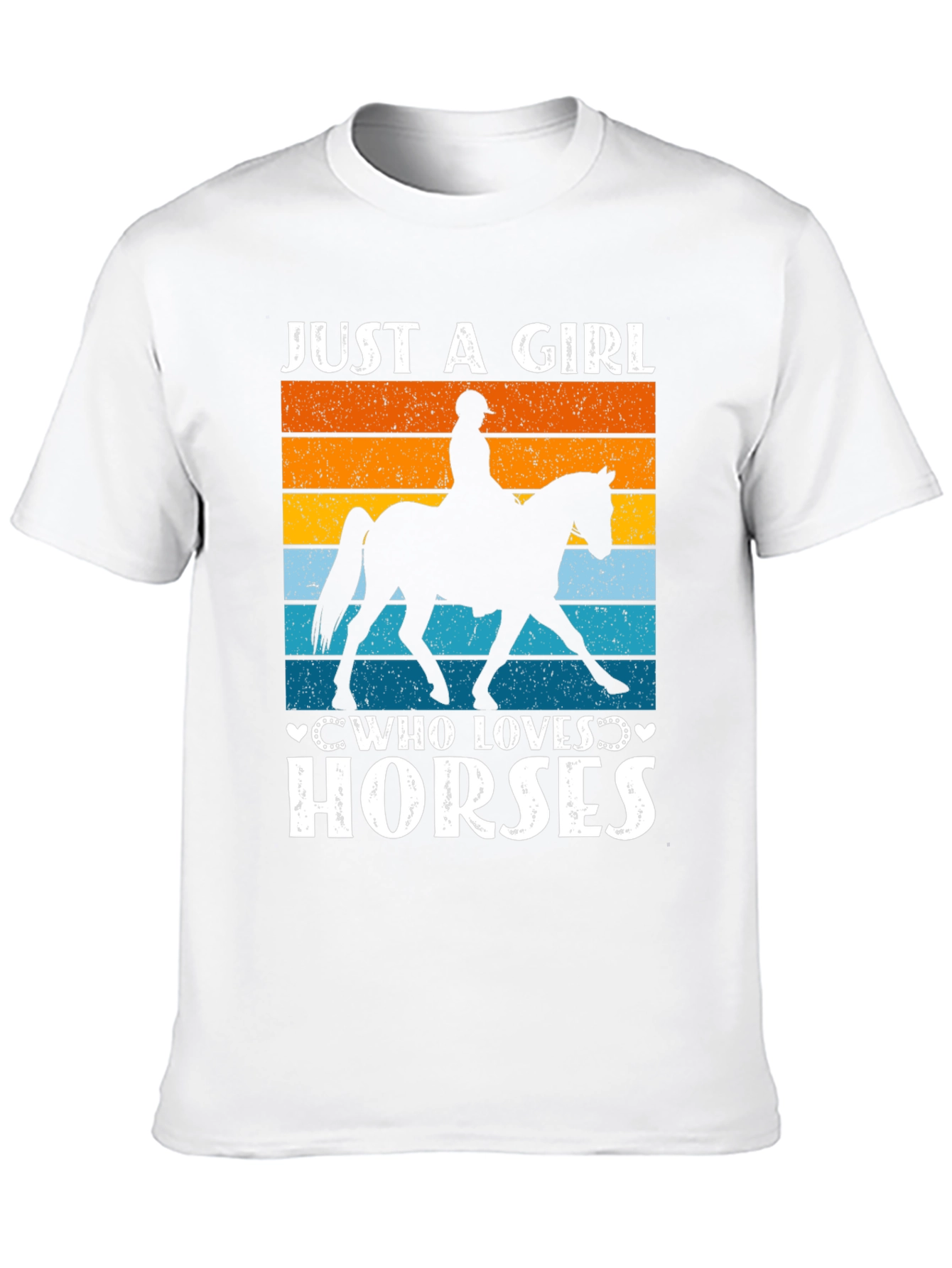 Just a Girl Who Loves Horses T-Shirt