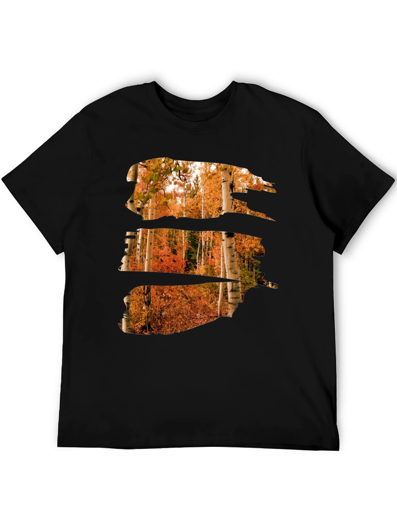 Autumn Forest T-Shirt - Nature Scene Graphic Tee