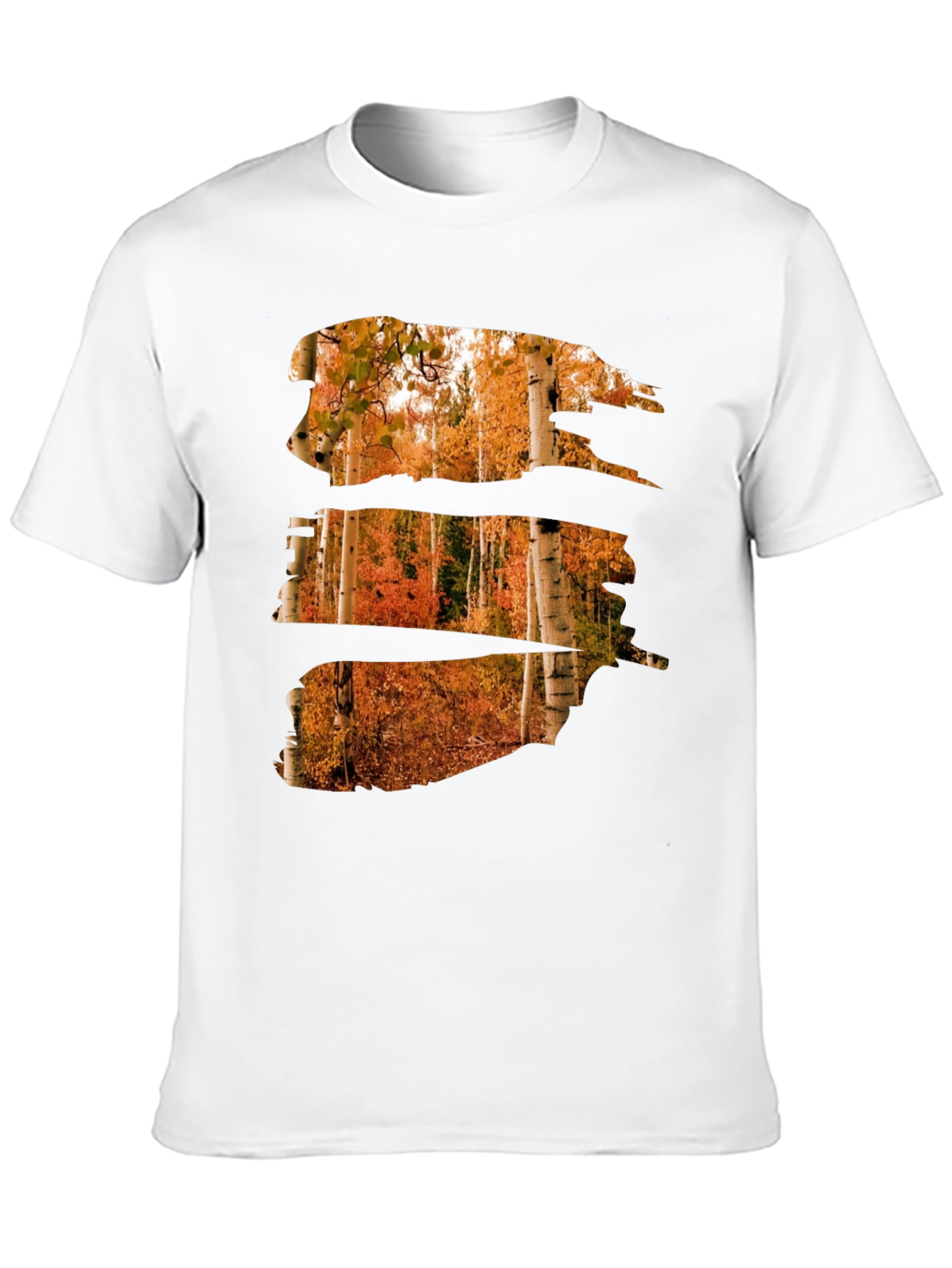 Autumn Forest T-Shirt - Nature Scene Graphic Tee