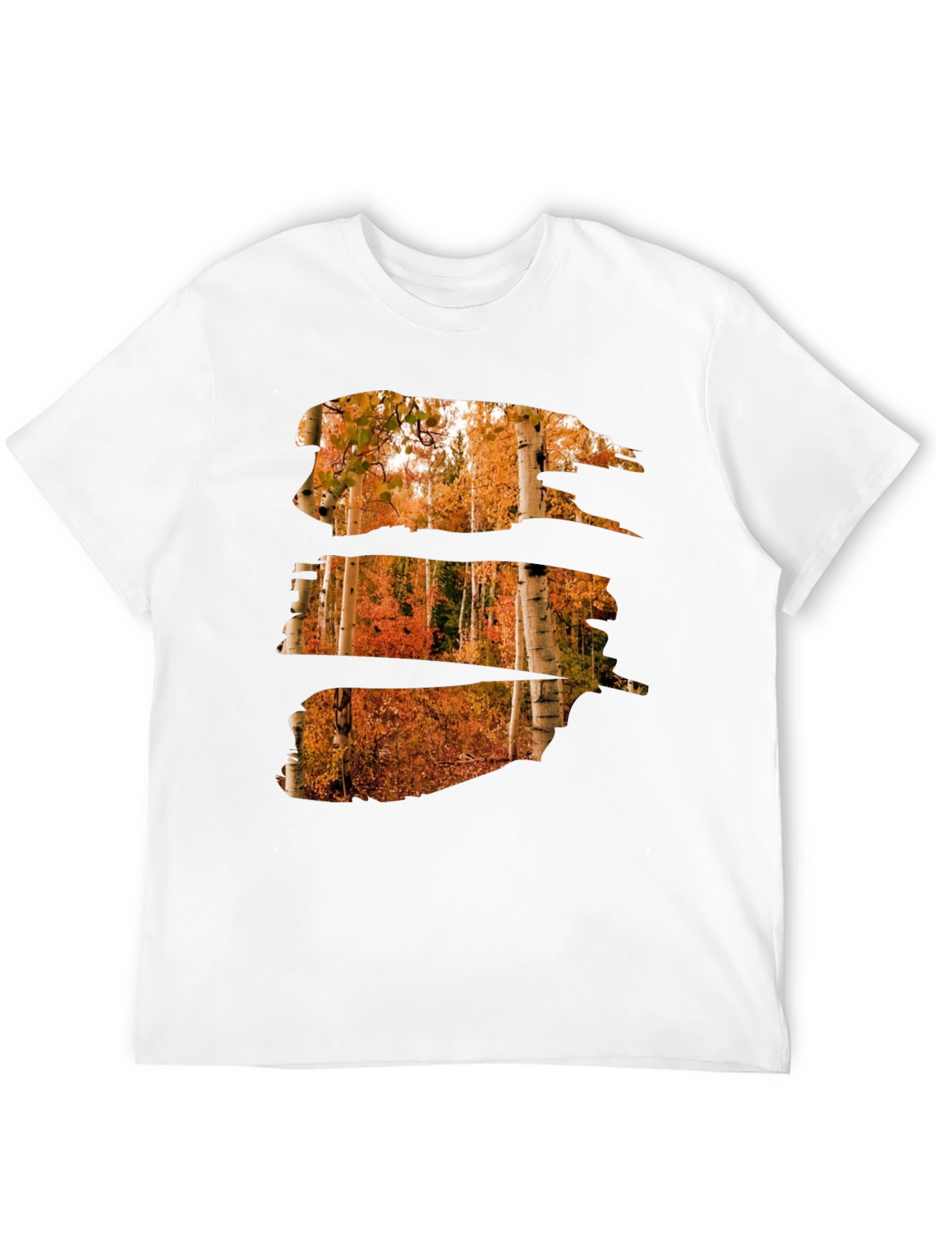 Autumn Forest T-Shirt - Nature Scene Graphic Tee