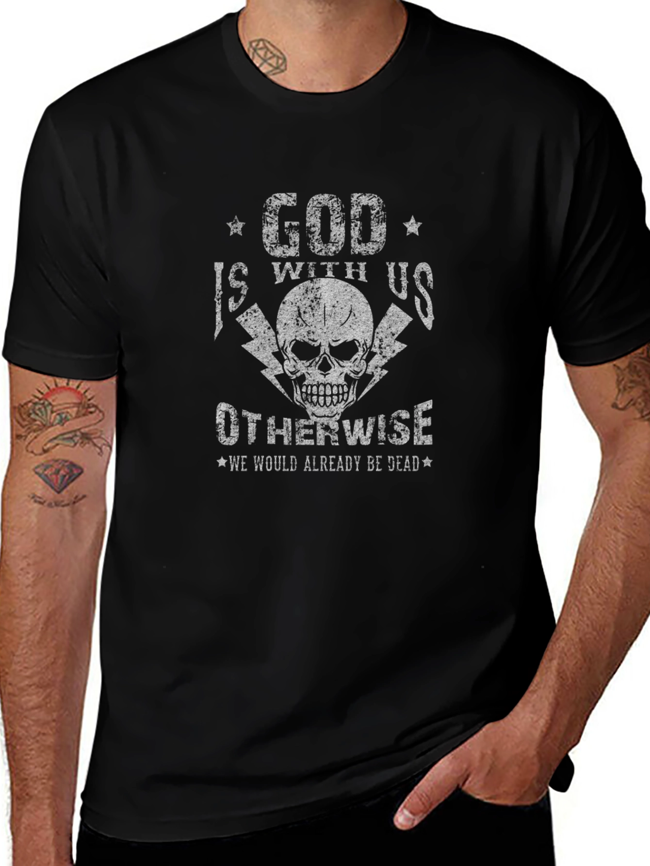 God Is With Us Graphic Tee