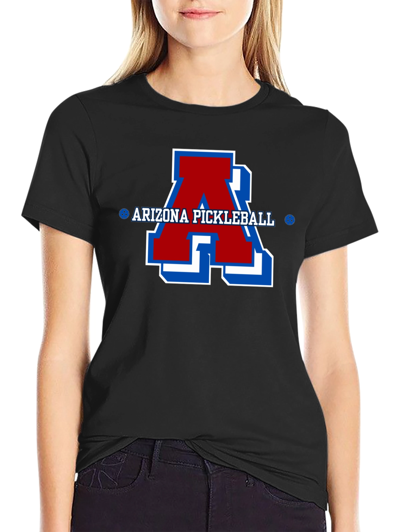 Arizona Pickleball T-Shirt - Black