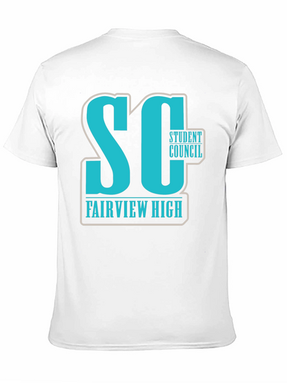 Fairview High Student Council Black T-Shirt