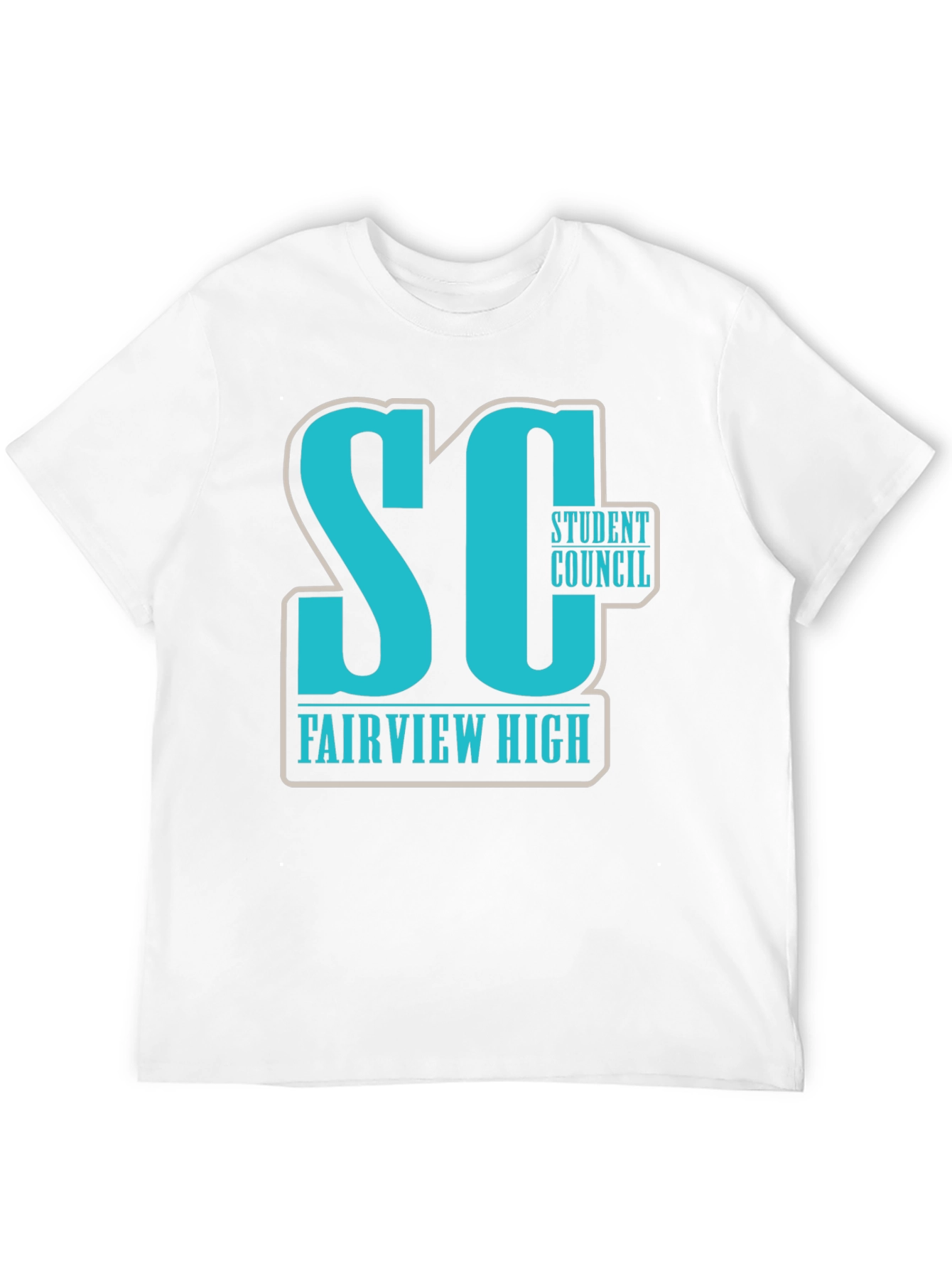 Fairview High Student Council Black T-Shirt