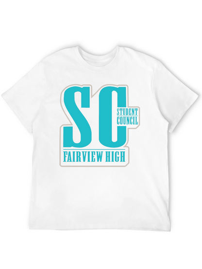 Fairview High Student Council Black T-Shirt