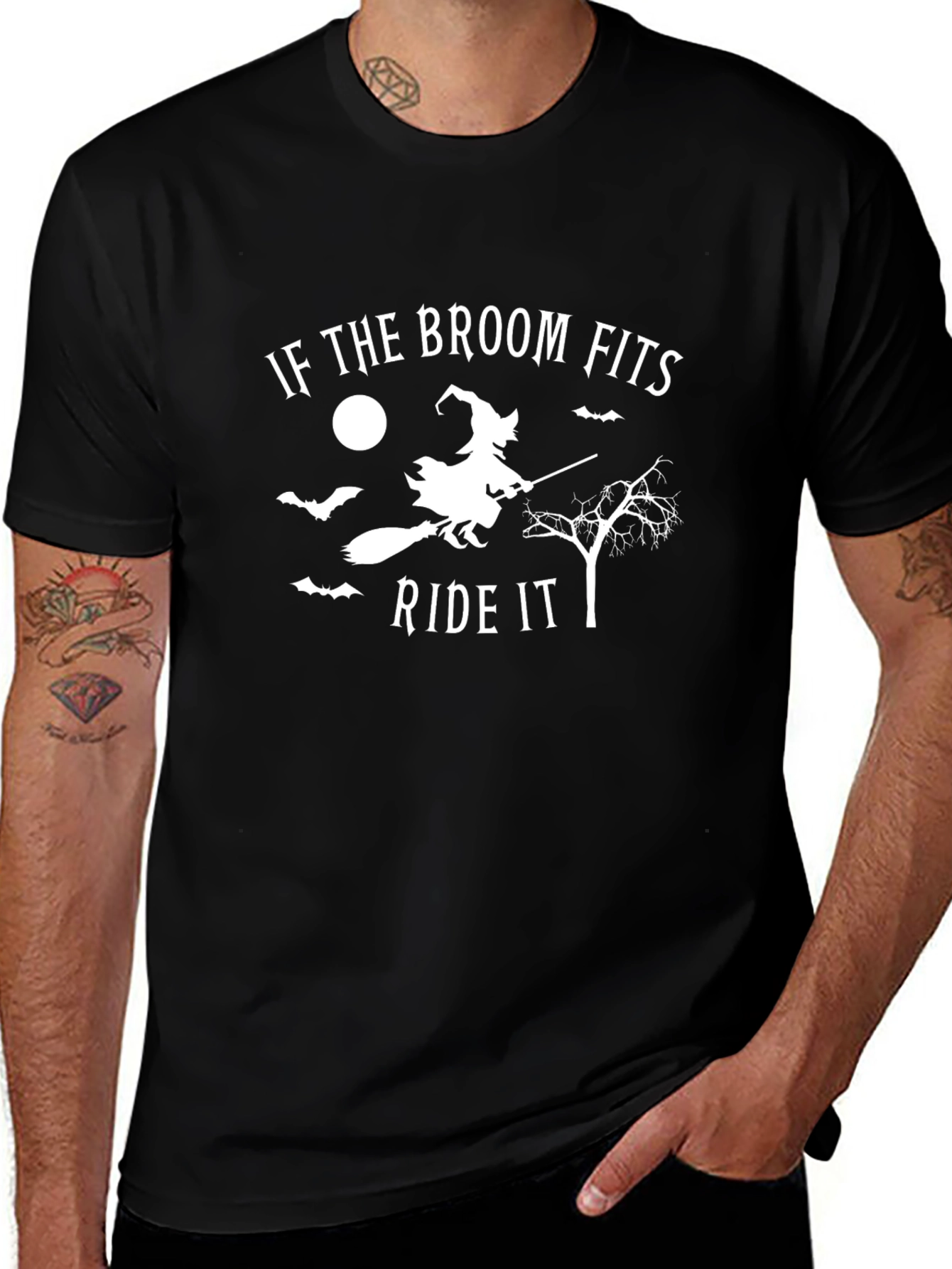 If the Broom Fits Ride It T-Shirt