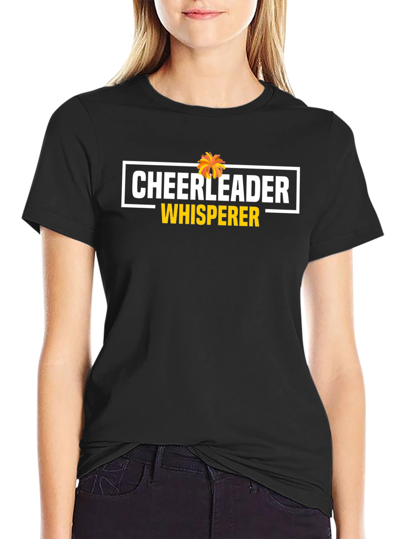 Cheerleader Whisperer Graphic T-Shirt