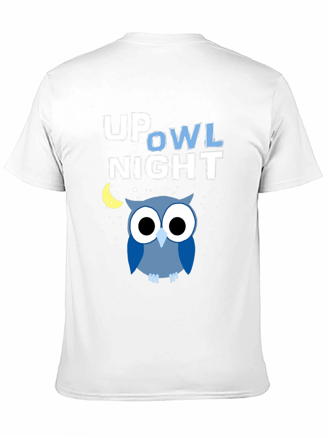 Up Owl Night Graphic T-Shirt