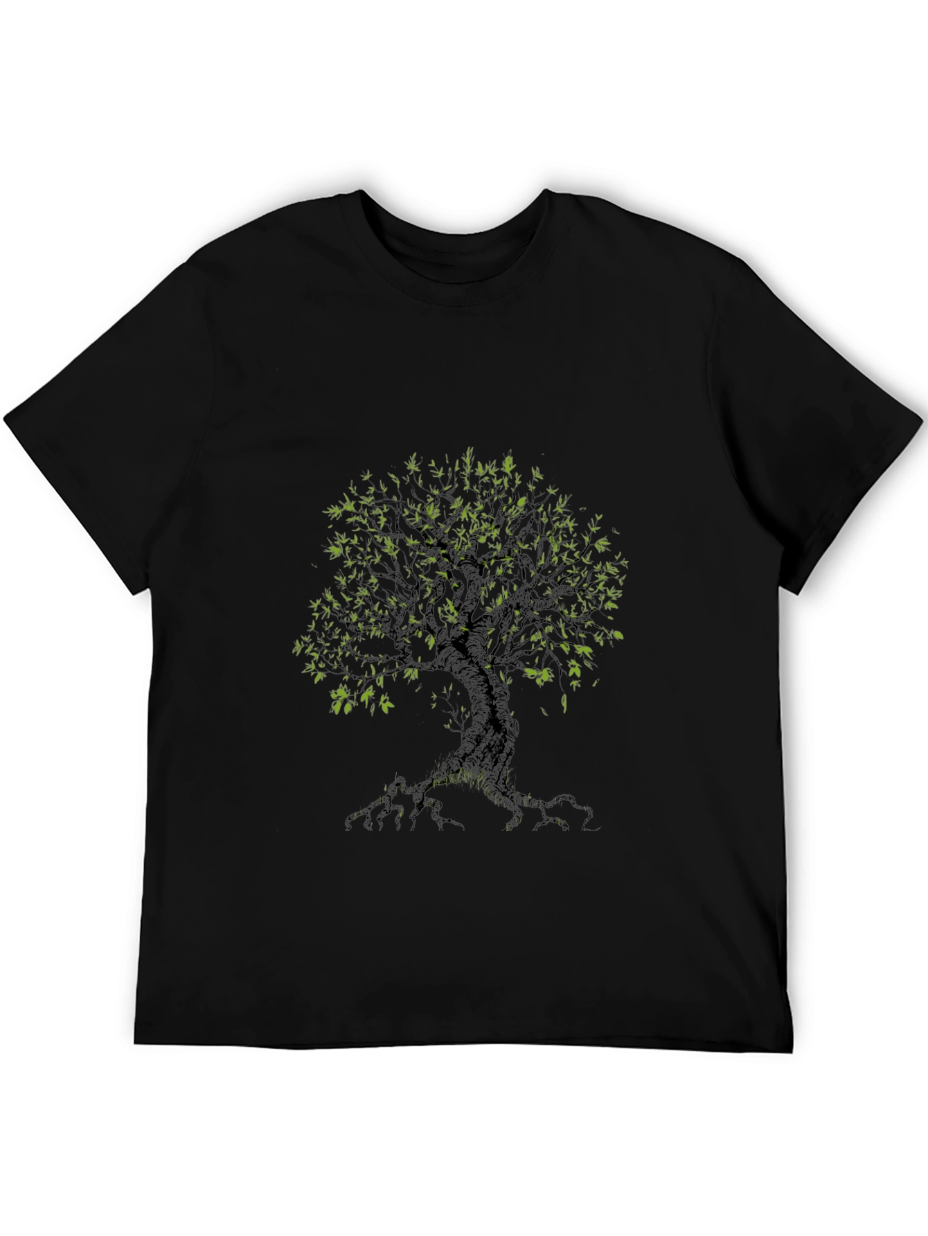 Tree Graphic Black Tee