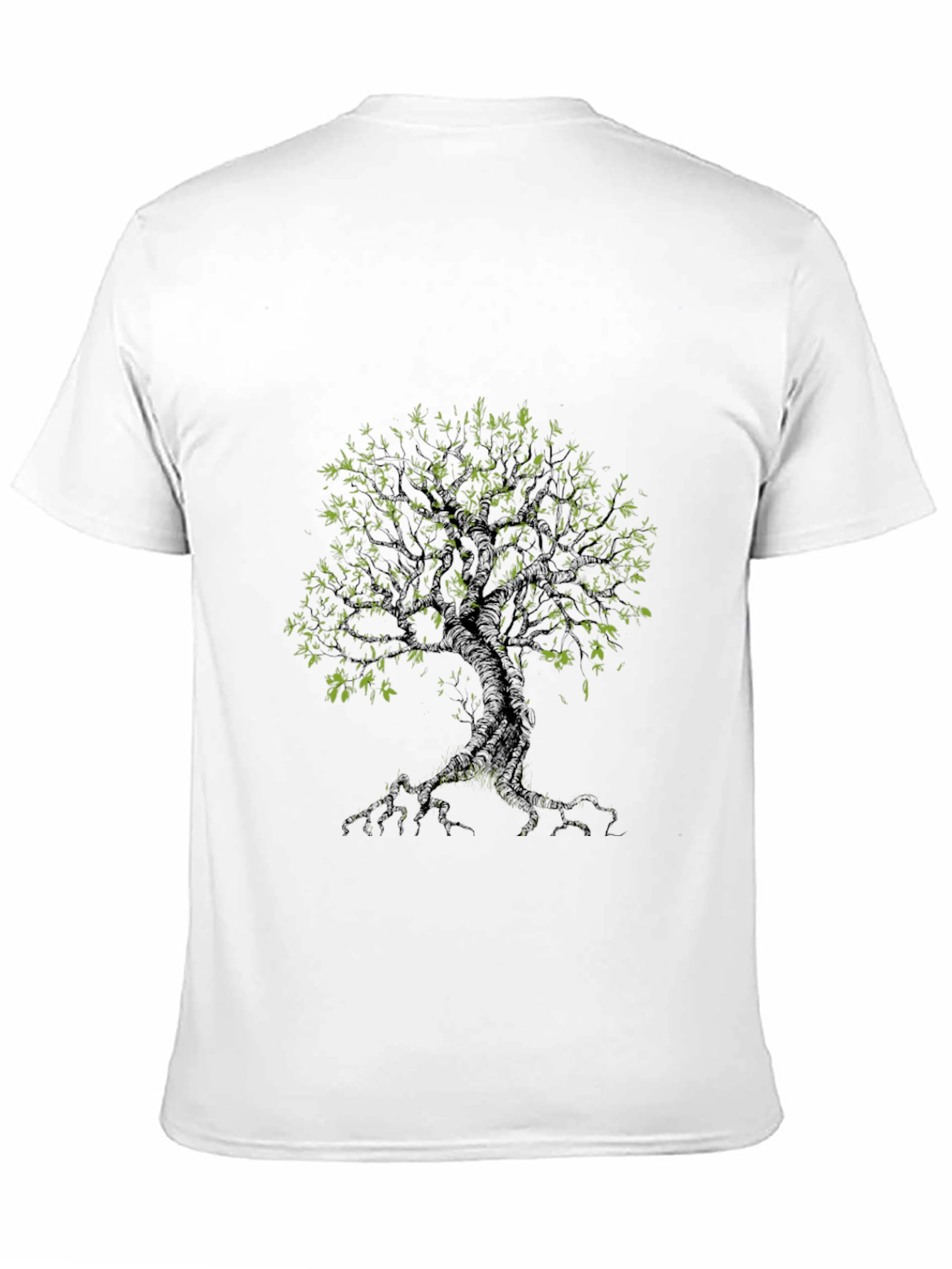 Tree Graphic Black Tee