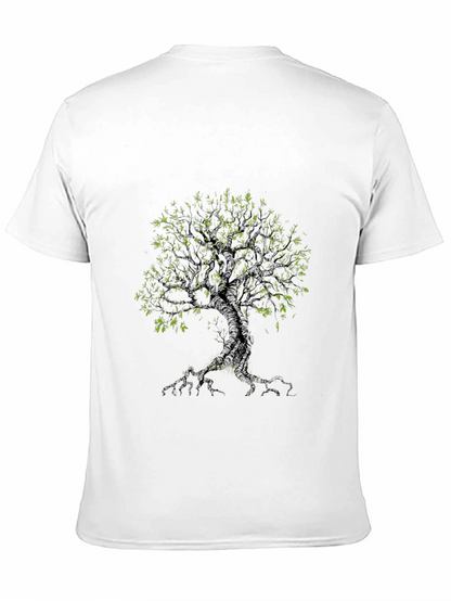 Tree Graphic Black Tee