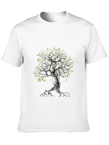 Tree Graphic Black Tee