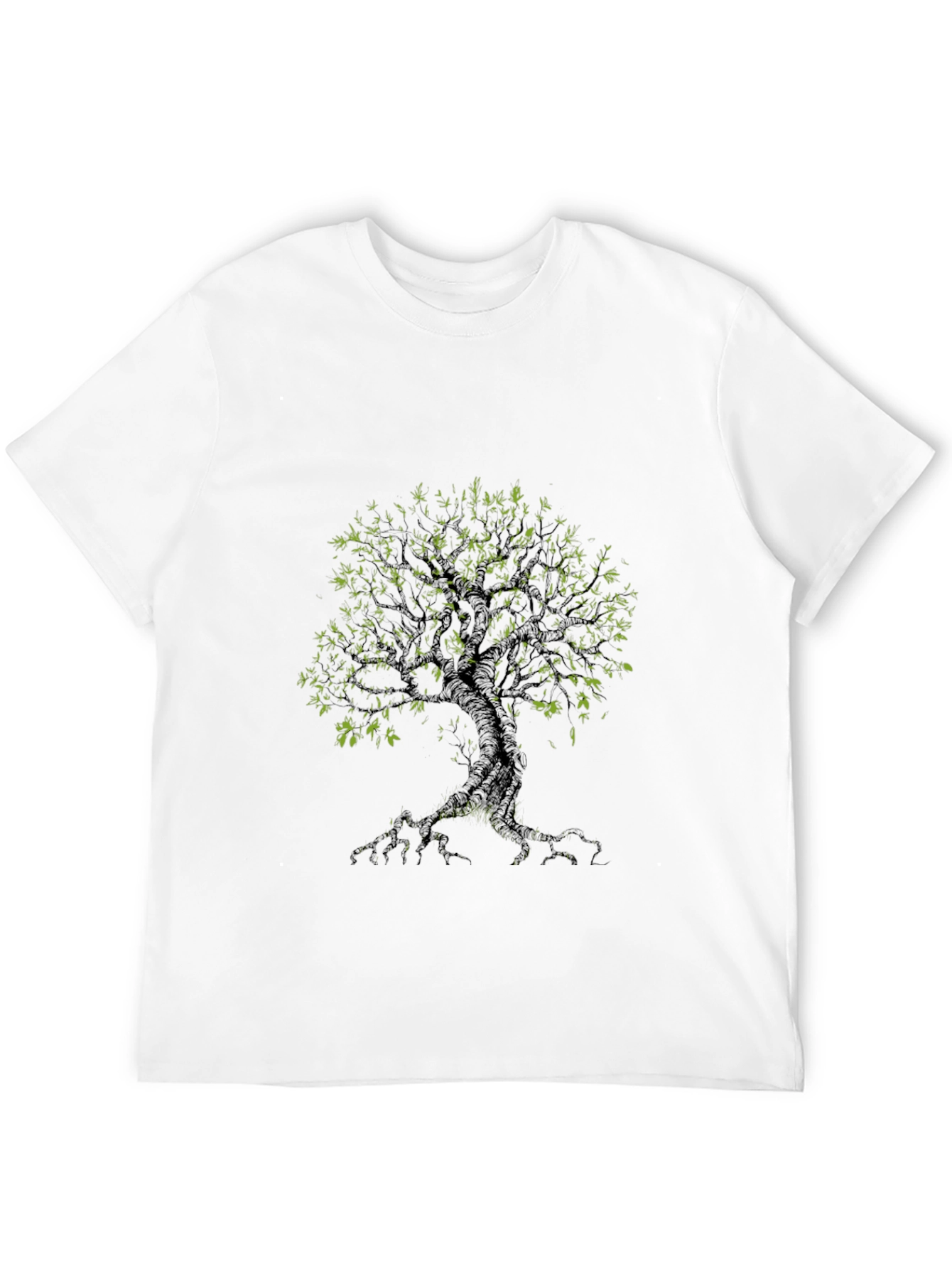 Tree Graphic Black Tee