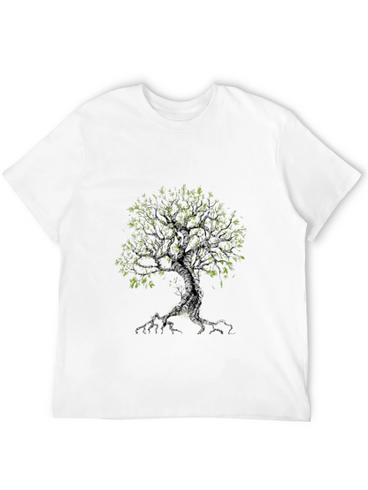 Tree Graphic Black Tee