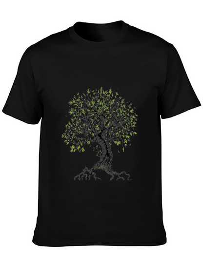 Tree Graphic Black Tee