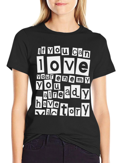 Love Your Enemy Graphic T-Shirt