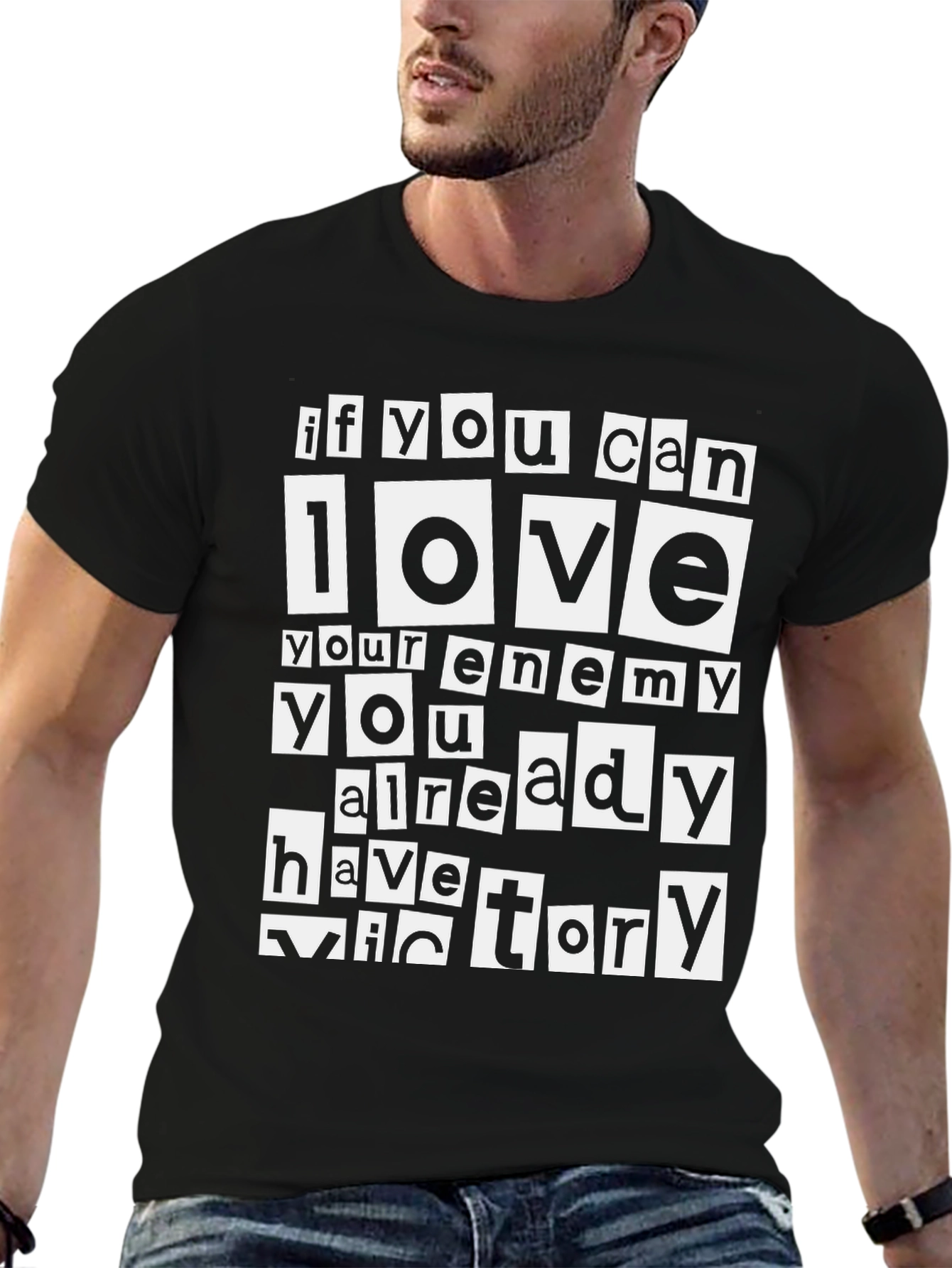 Love Your Enemy Graphic T-Shirt