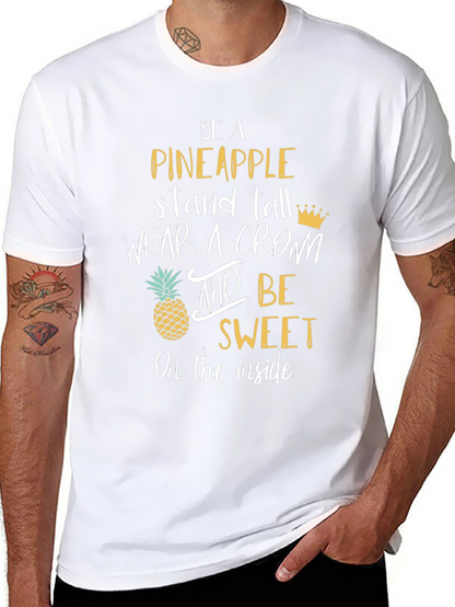 Be a Pineapple Graphic Tee - Stand Tall