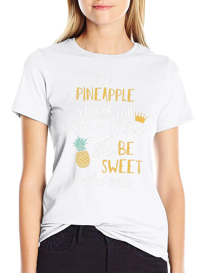 Be a Pineapple Graphic Tee - Stand Tall