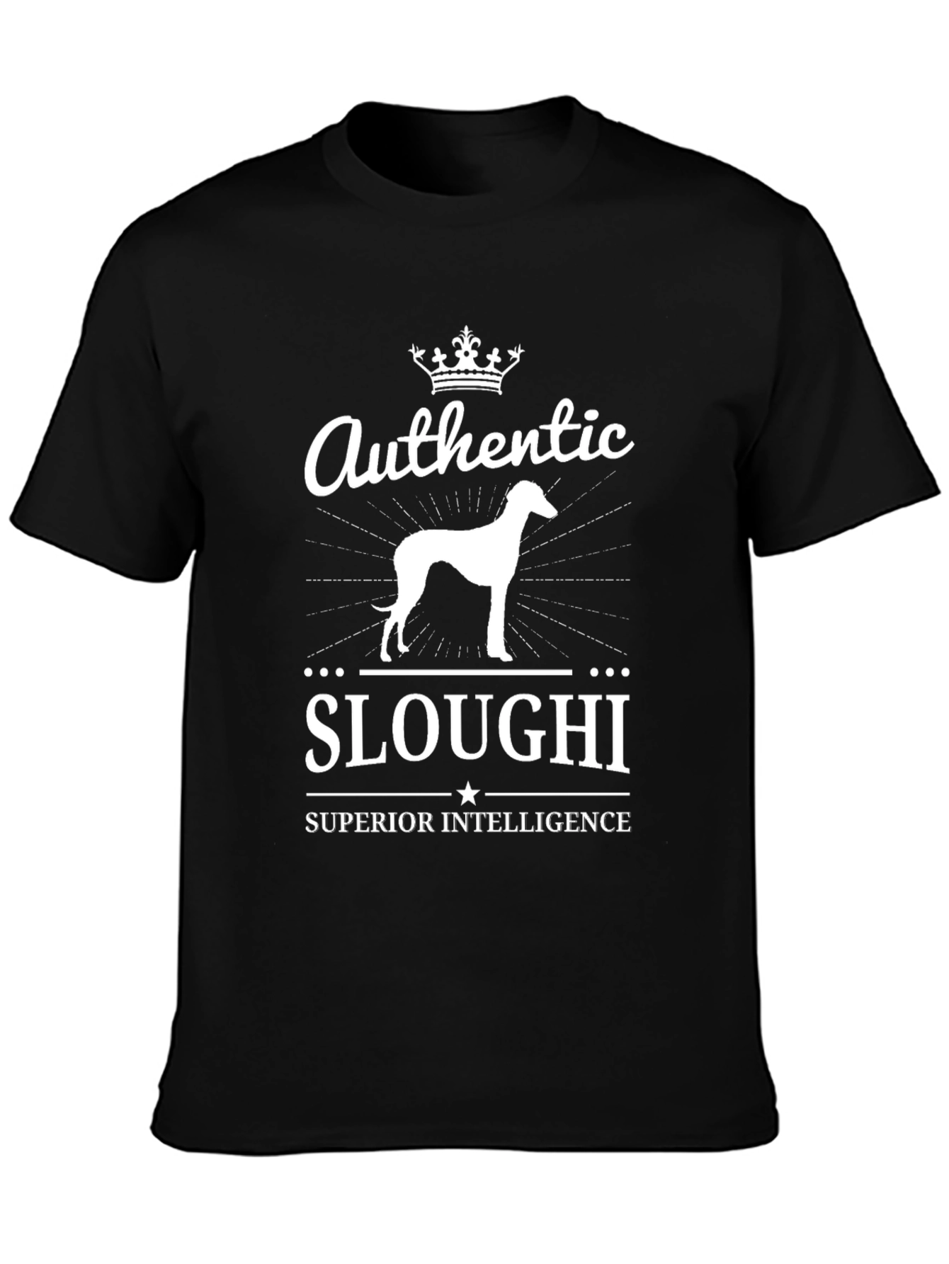 Authentic Sloughi Dog Breed Graphic T-Shirt