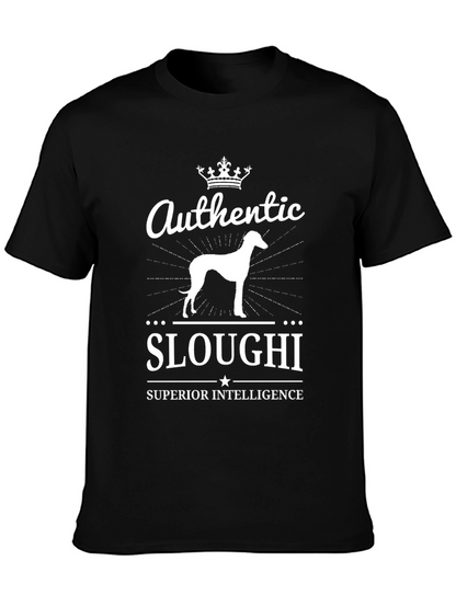 Authentic Sloughi Dog Breed Graphic T-Shirt