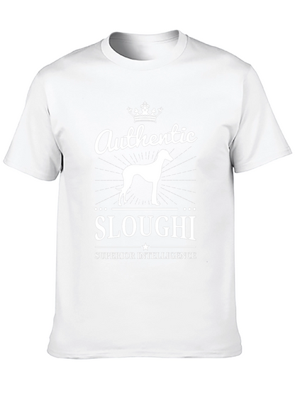Authentic Sloughi Dog Breed Graphic T-Shirt