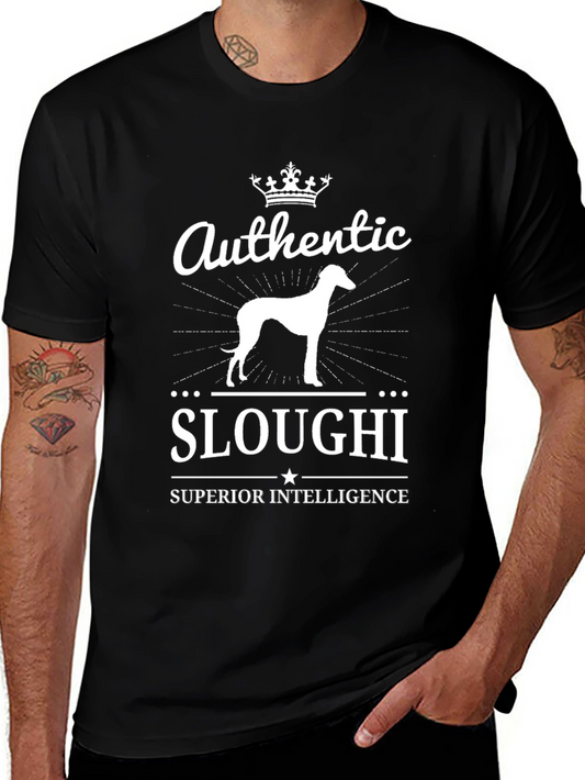 Authentic Sloughi Dog Breed Graphic T-Shirt