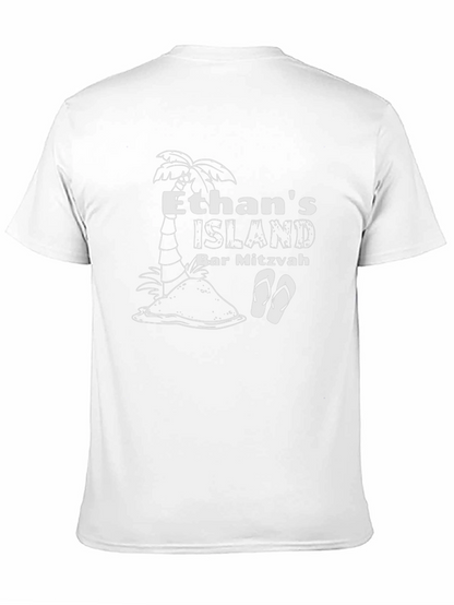 Ethans Island Bar Mitzvah Black T-Shirt