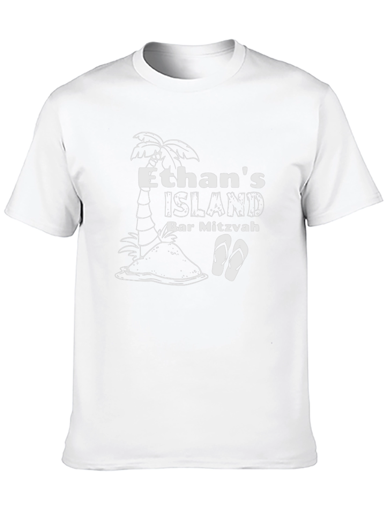 Ethans Island Bar Mitzvah Black T-Shirt