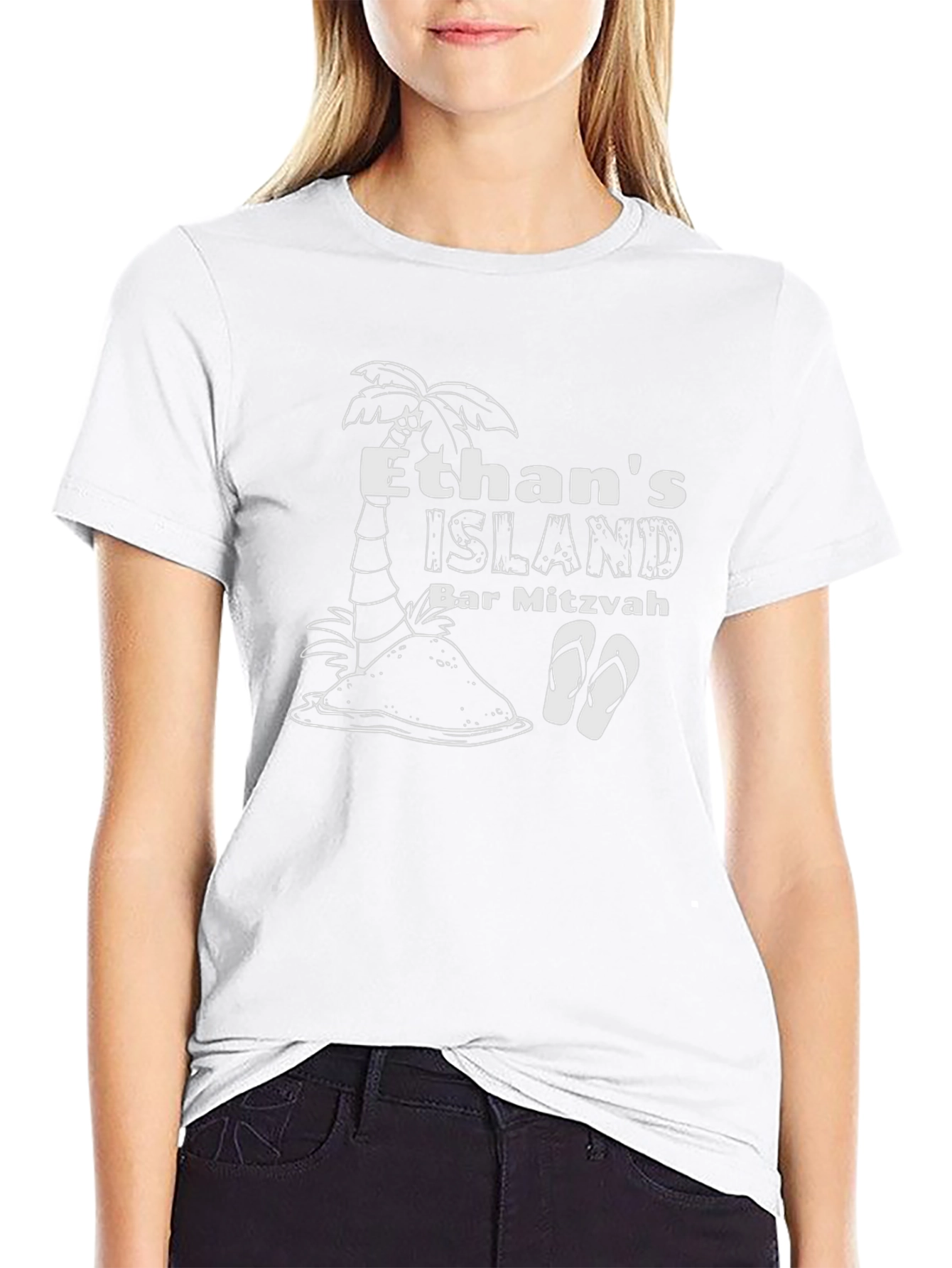 Ethans Island Bar Mitzvah Black T-Shirt