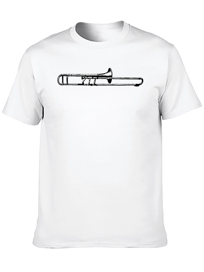 Trombone Graphic Tee - Musicians Style
