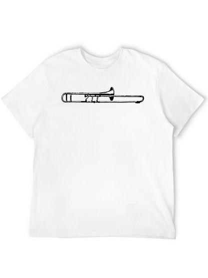 Trombone Graphic Tee - Musicians Style