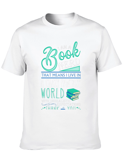 Book Nerd Crazy Fantasy World T-Shirt