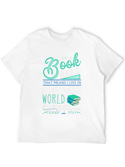 Book Nerd Crazy Fantasy World T-Shirt