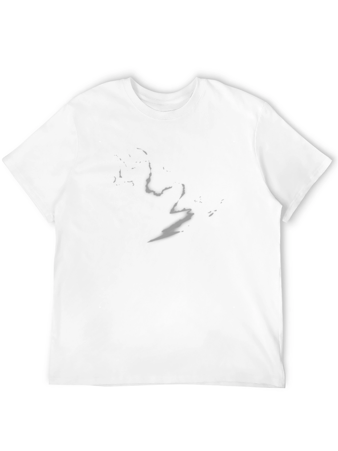 Mens Black Crew Neck T-Shirt