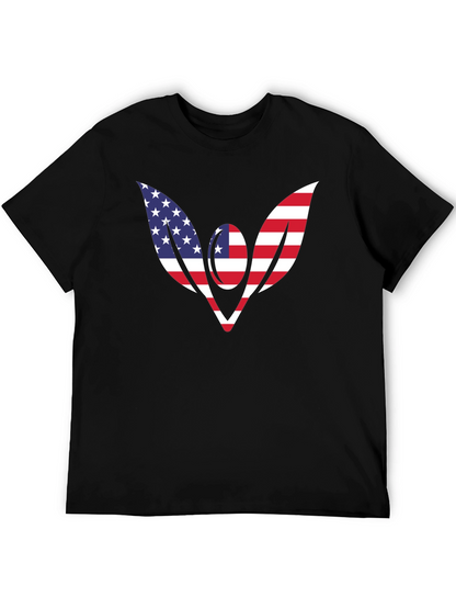 American Flag Wings T-Shirt - Patriotic Tee