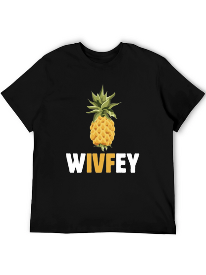 Wifey Pineapple Graphic Tee - Fun & Stylish