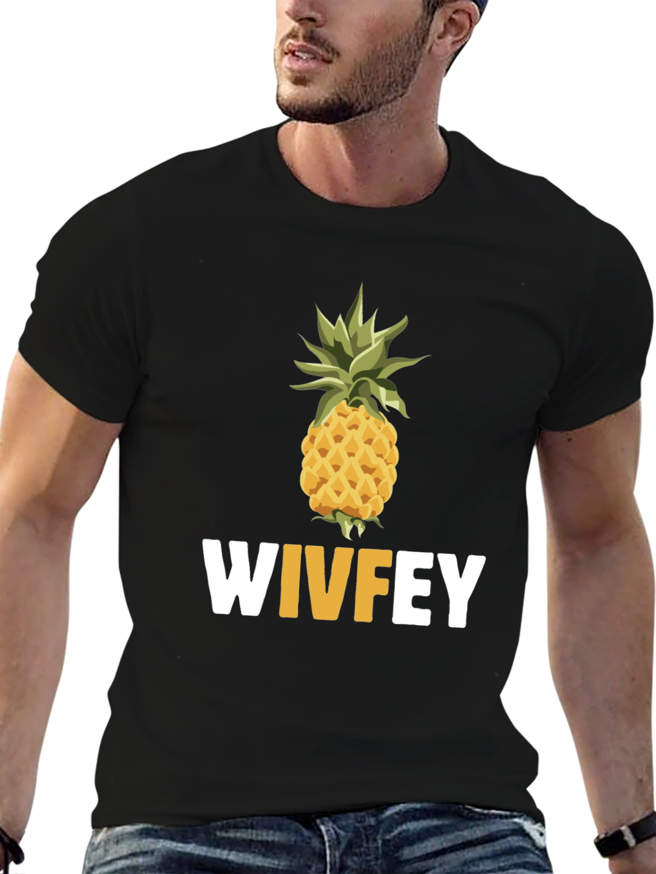 Wifey Pineapple Graphic Tee - Fun & Stylish