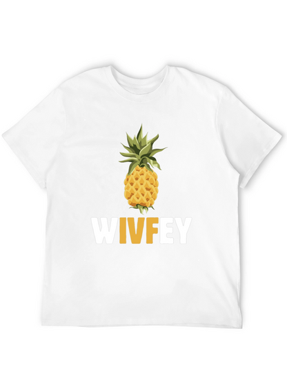 Wifey Pineapple Graphic Tee - Fun & Stylish