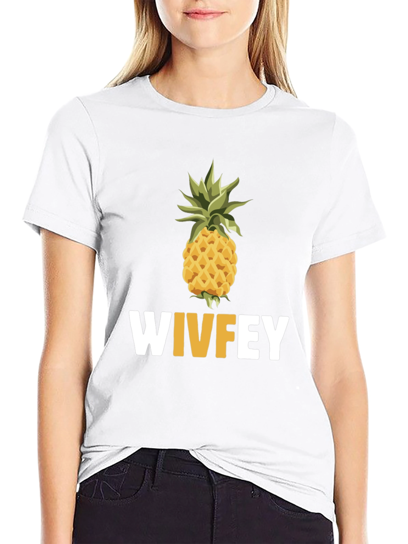 Wifey Pineapple Graphic Tee - Fun & Stylish