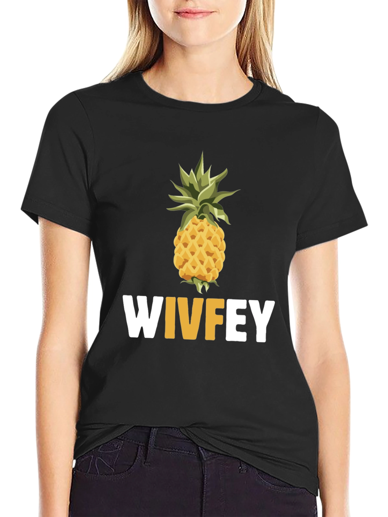 Wifey Pineapple Graphic Tee - Fun & Stylish