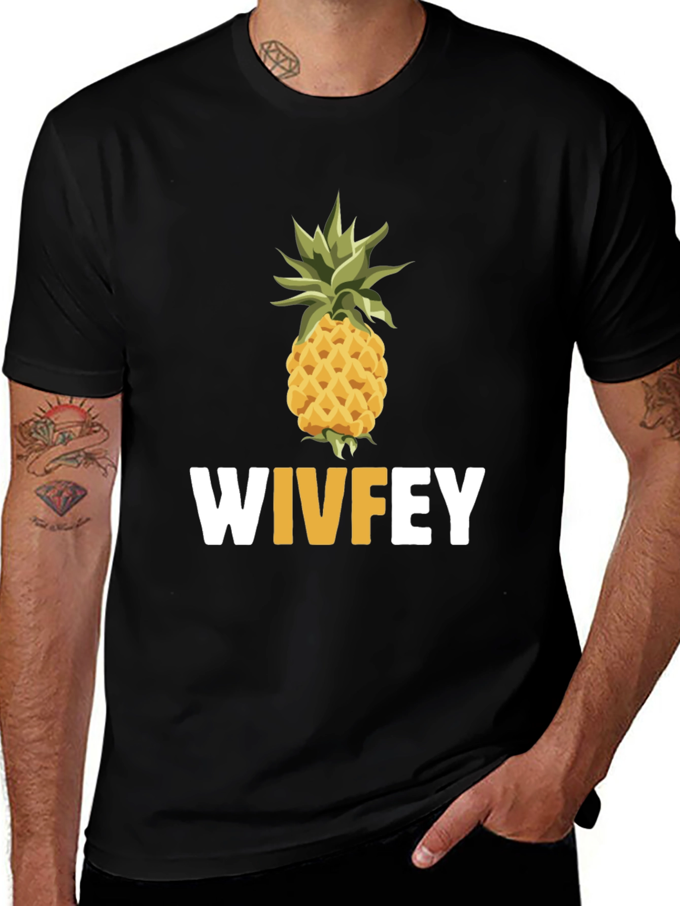 Wifey Pineapple Graphic Tee - Fun & Stylish