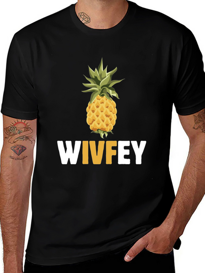 Wifey Pineapple Graphic Tee - Fun & Stylish