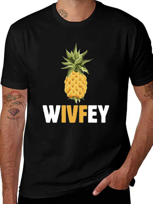 Wifey Pineapple Graphic Tee - Fun & Stylish