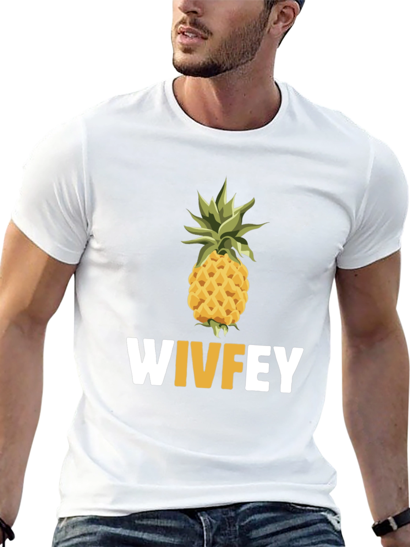 Wifey Pineapple Graphic Tee - Fun & Stylish