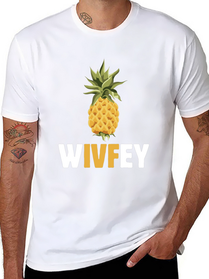 Wifey Pineapple Graphic Tee - Fun & Stylish