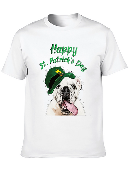 St. Patricks Day Bulldog T-Shirt