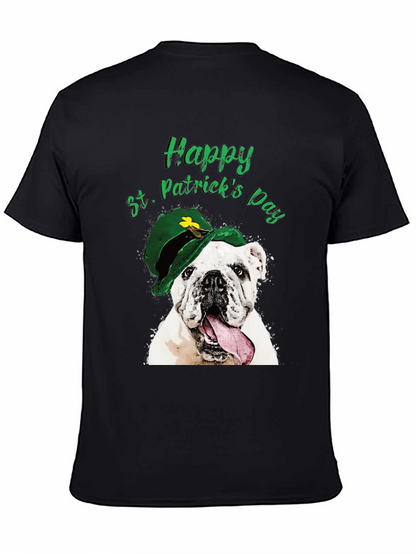 St. Patricks Day Bulldog T-Shirt