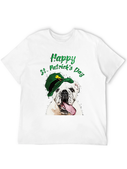 St. Patricks Day Bulldog T-Shirt